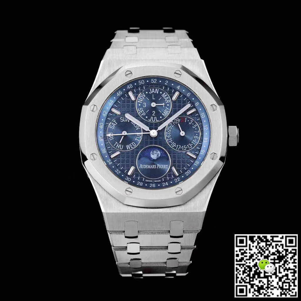 Replica Audemars Piguet Royal Oak 26574ST.OO.1220ST.02 1:1 Best Edition Blue Dial - DEEPREPS