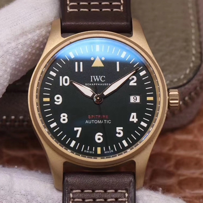 Replica IWC Pilot Spitfire IW326802 1:1 Best Edition Black Dial - DEEPREPS