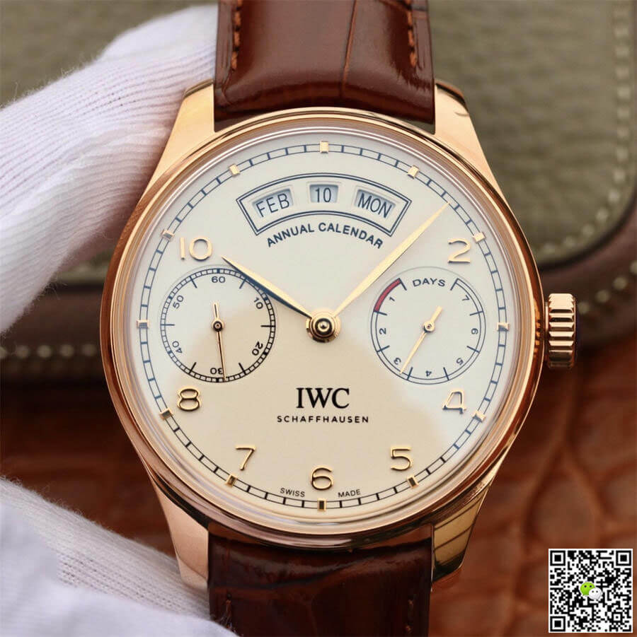 Replica IWC Portugieser IW503504 1:1 Best Edition White Dial - DEEPREPS