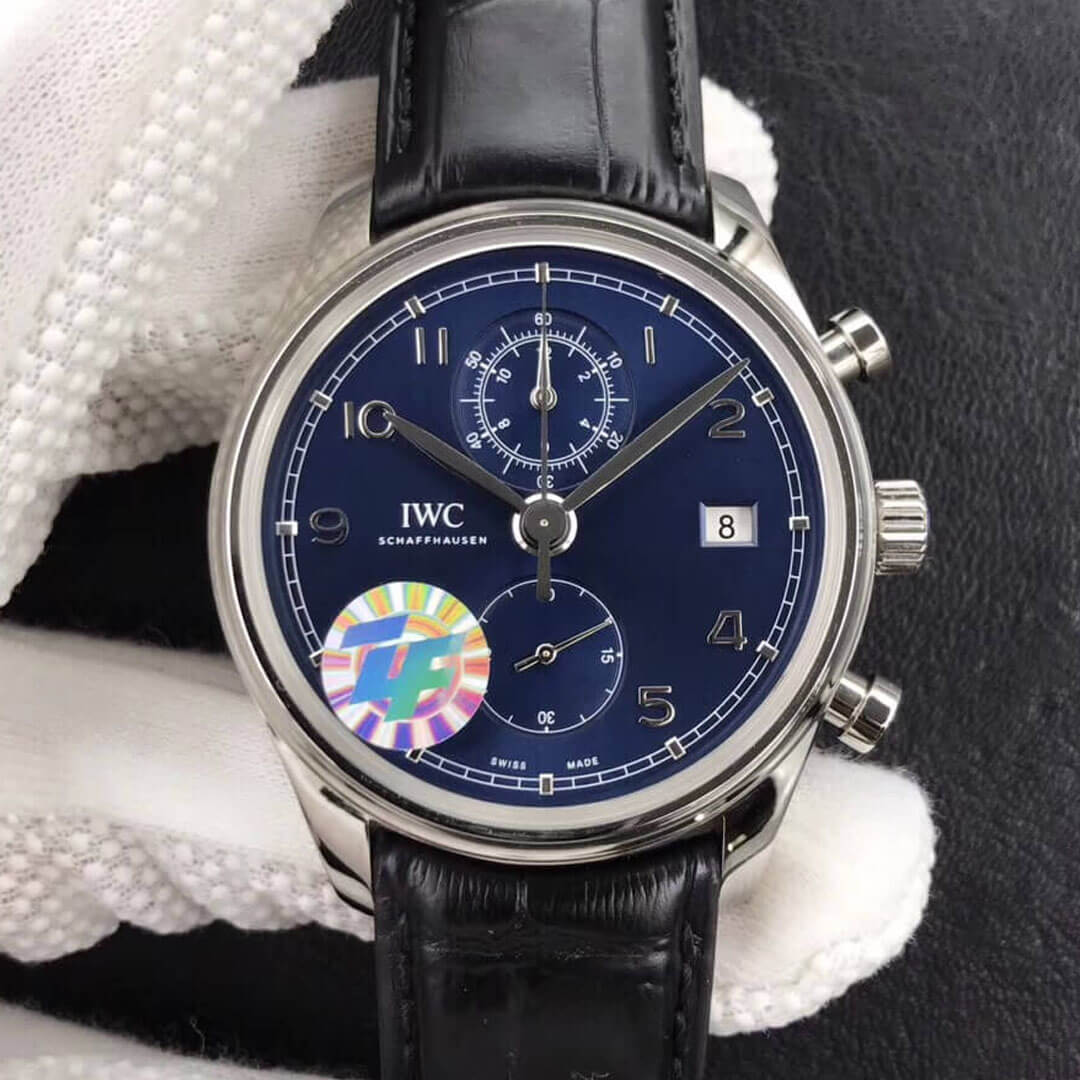 Replica IWC Portugieser IW390303 1:1 Best Edition Blue Dial - DEEPREPS