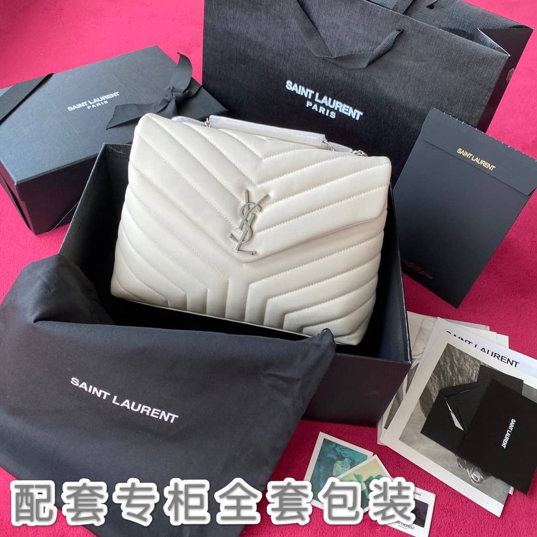 Saint Laurent Bag Dupe  Loulou Medium Quilted “Y” Leather Replica Bag - DEEPREPS