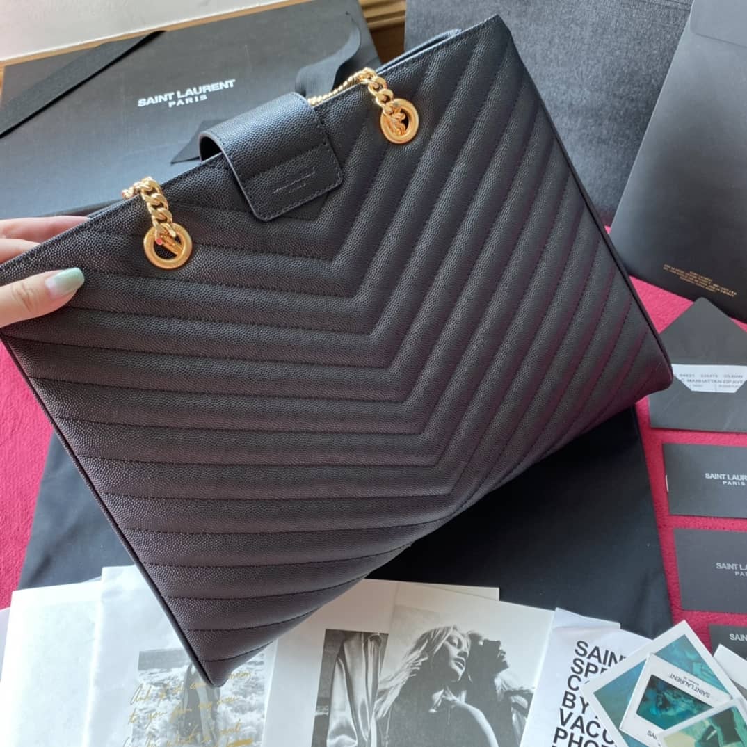YSL Classic Shopper Replica Cohotbag Black - DEEPREPS