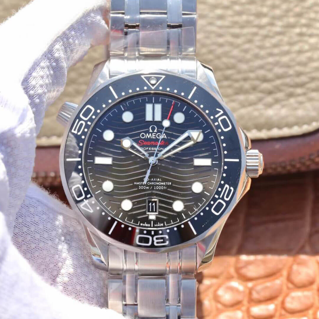 Replica Omega Seamaster Diver 300M 210.30.42.20.01.001 1:1 Best Edition Black Dial - DEEPREPS