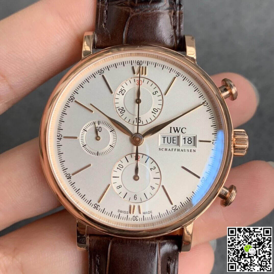Replica IWC Portofino IW391020 1:1 Best Edition Silver Dial - DEEPREPS