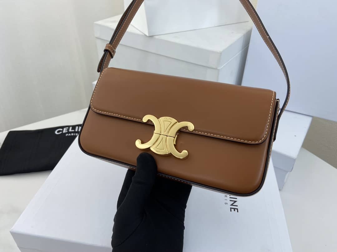 Celine Bag Dupe Triomphe Teen 20CM Replica Handbag - DEEPREPS