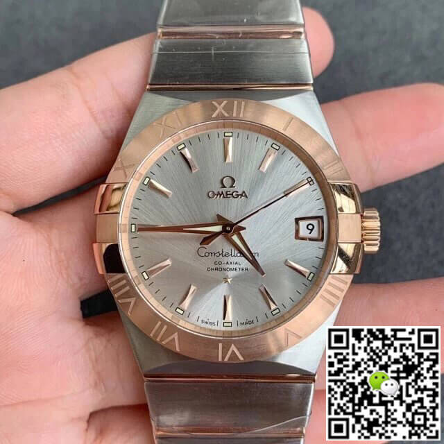 Replica Omega Constellation 123.20.38.21.02.001 1:1 Best Edition Silvery White Dial - DEEPREPS