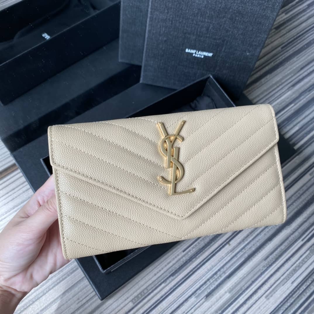 YSL Monogram Long Replica Wallet - DEEPREPS