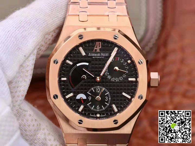 Replica Audemars Piguet Royal Oak 26120 1:1 Best Edition Black Dial - DEEPREPS