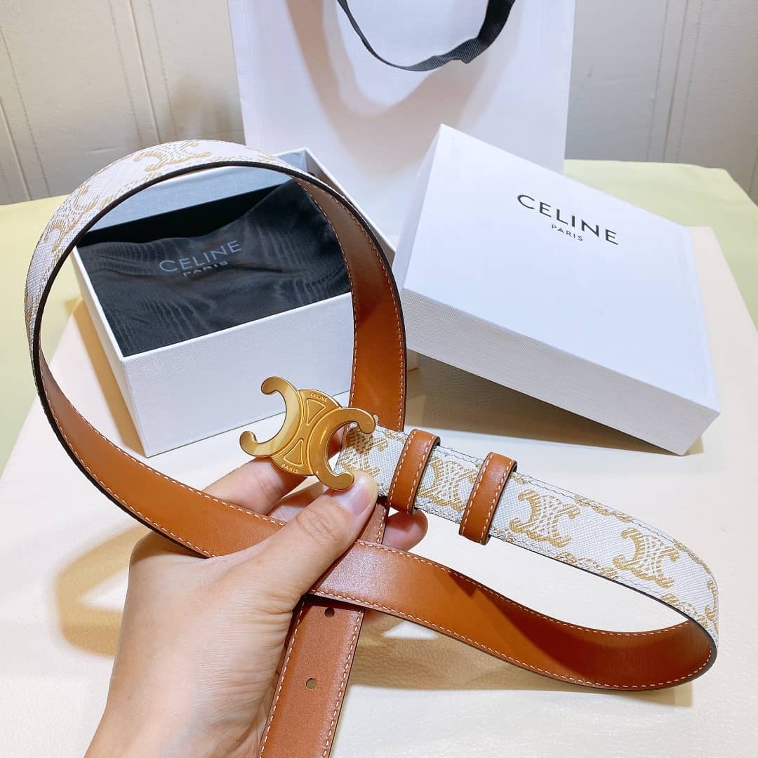 Celine Belt Dupe 25mm For Lady - DEEPREPS