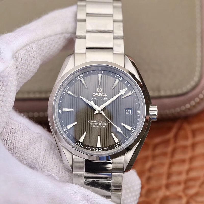 Replica Omega Seamaster Aqua Terra 150M 231.10.42.21.02.002 1:1 Best Edition Grey Textured Dial - DEEPREPS