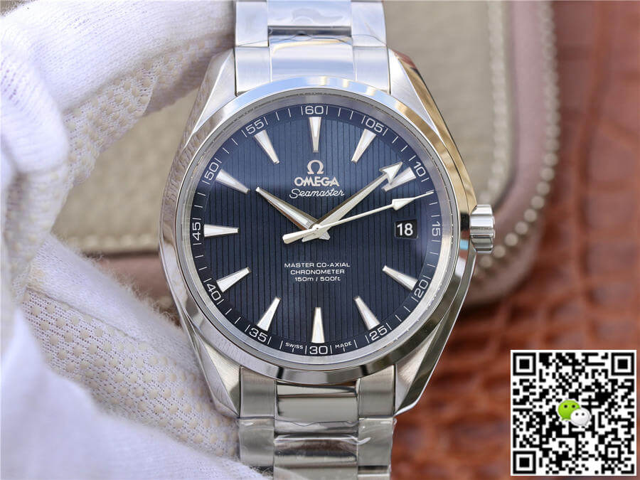 Replica Omega Seamaster 231.10.42.21.03.001 1:1 Best Edition Blue Dial - DEEPREPS