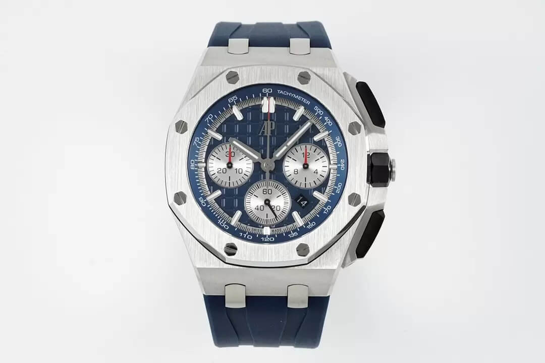 Replica Audemars Piguet Royal Oak Offshore 26420TI.OO.A027CA.01 1:1 Best Edition Blue Dial - DEEPREPS