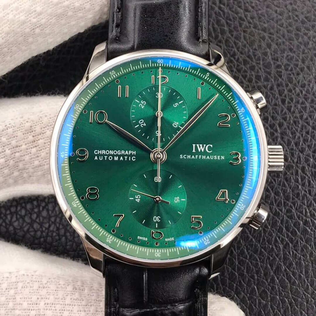 Replica IWC Portugieser IW371615 1:1 Best Edition Green Dial - DEEPREPS