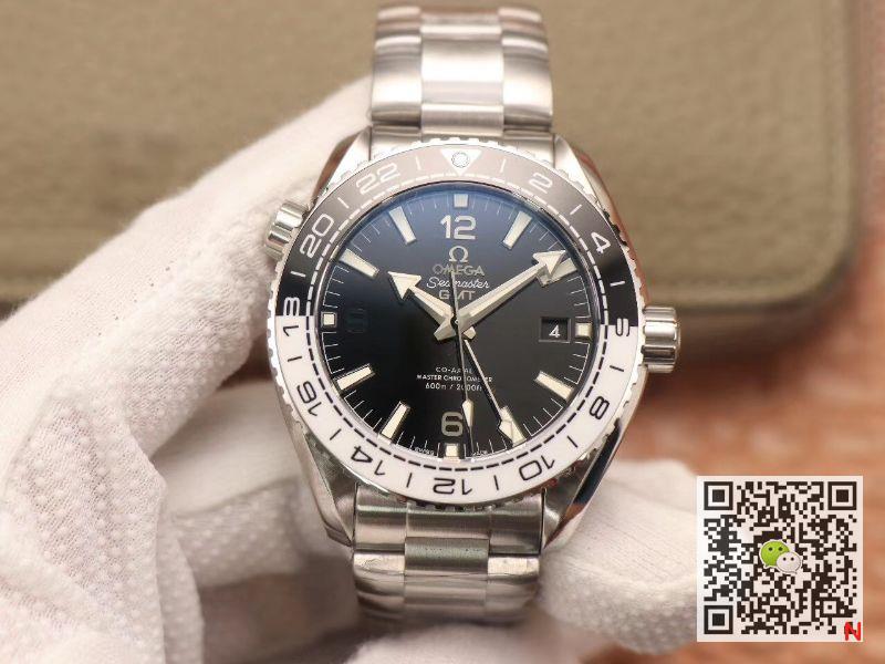 Replica Omega Seamaster GMT 215.30.44.22.01.001 600M 1:1 Best Edition Black Dial - DEEPREPS