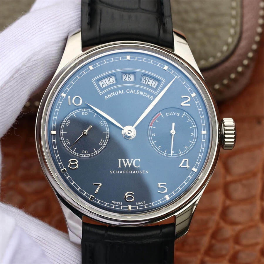 Replica IWC Portugieser IW503502 1:1 Best Edition Blue Dial - DEEPREPS