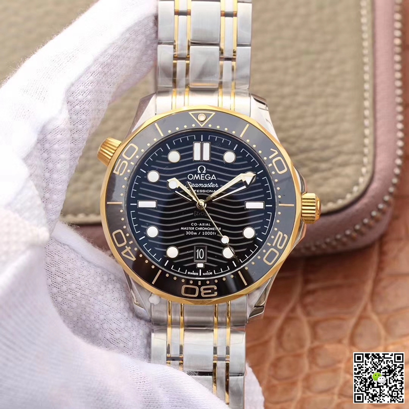 Replica Omega Seamaster 210.20.42.20.01.002 1:1 Best Edition Black Dial - DEEPREPS