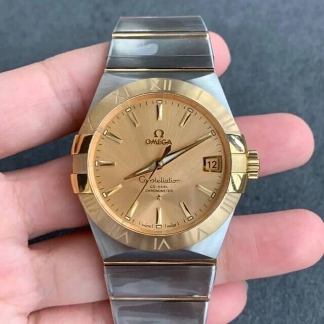 Replica Omega Constellation 123.20.38.21.08.001 1:1 Best Edition Champagne Dial - DEEPREPS