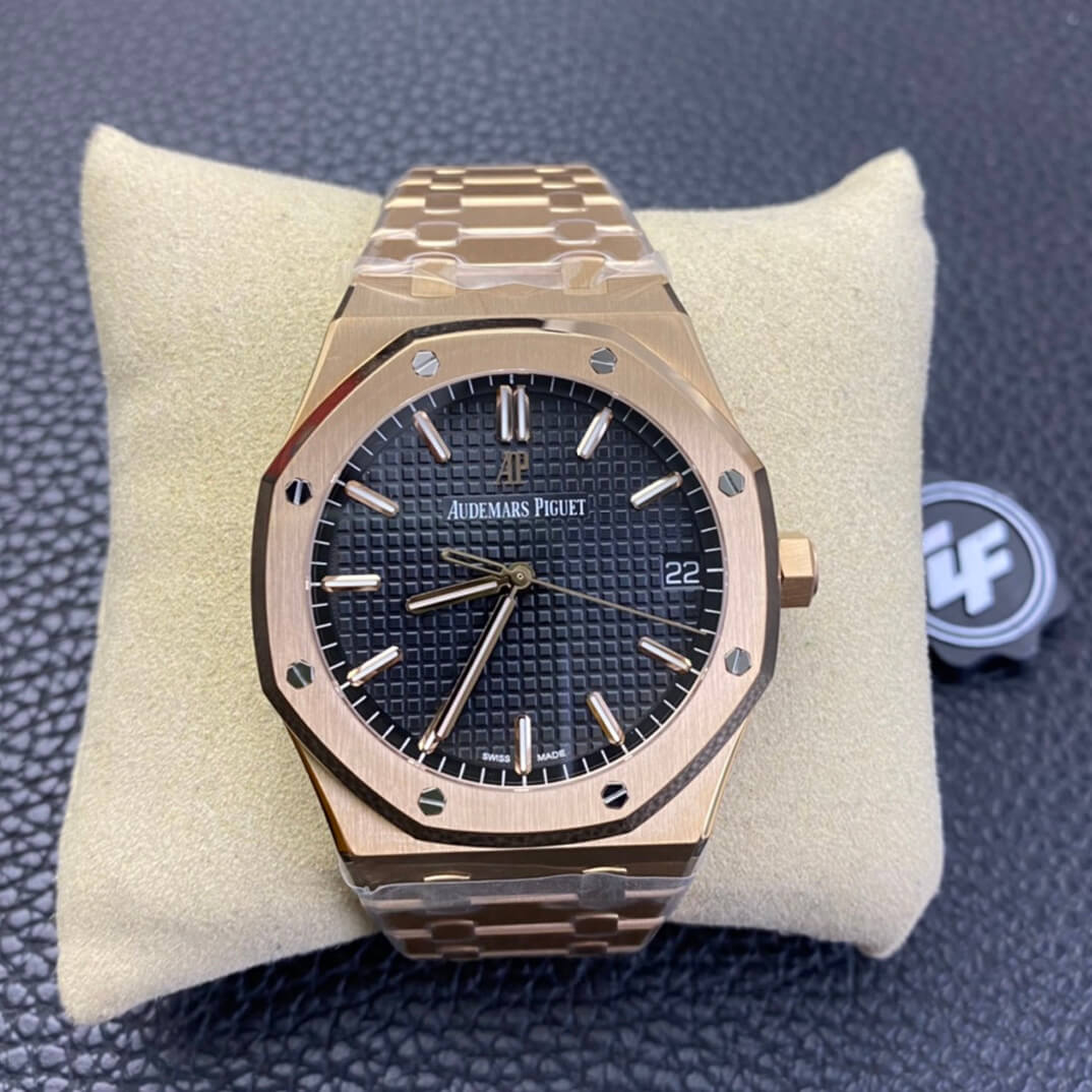Replica Audemars Piguet Royal Oak 15500OR.OO.1220OR.01 1:1 Best Edition Black Dial - DEEPREPS