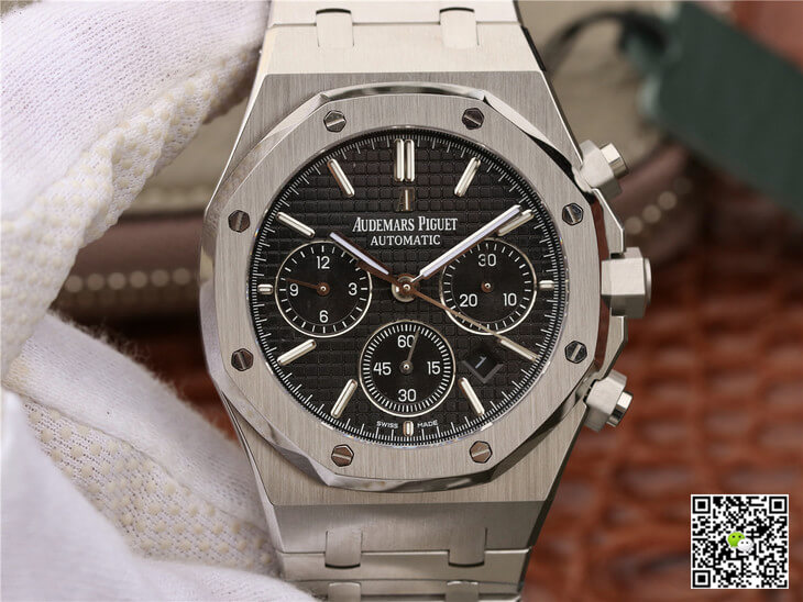 Replica Audemars Piguet Royal Oak Chronograph 26320ST.OO.1220ST.01 1:1 Best Edition Black Dial - DEEPREPS