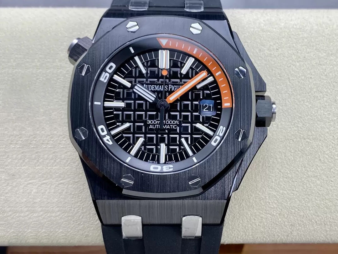 Replica Audemars Piguet Royal Oak Offshore 15707CE.OO.A002CA.01 1:1 Best Edition Black Dial - DEEPREPS