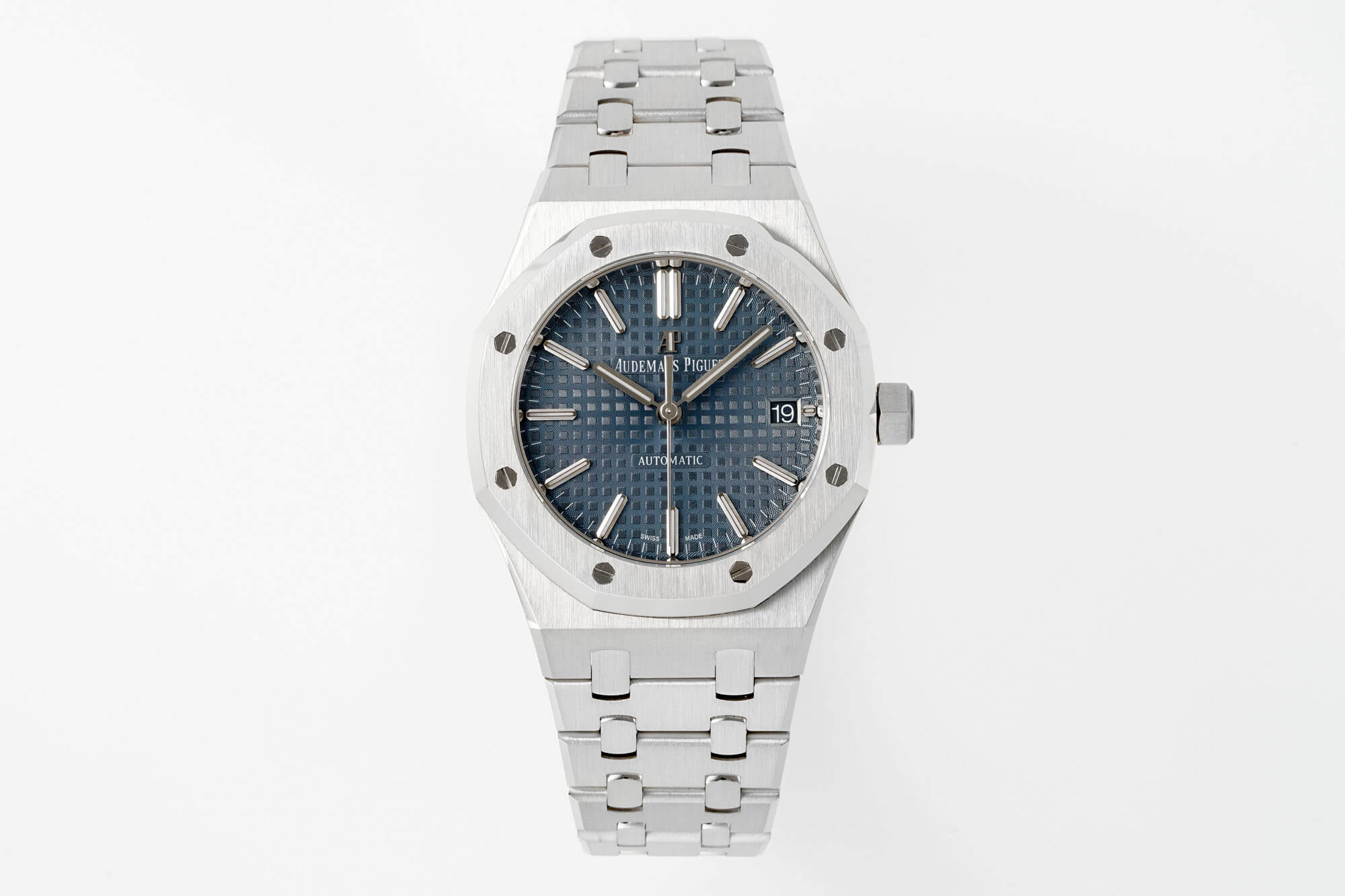 Replica Audemars Piguet Royal Oak 15450ST.OO.1256ST.03 1:1 Best Edition Blue Dial - DEEPREPS