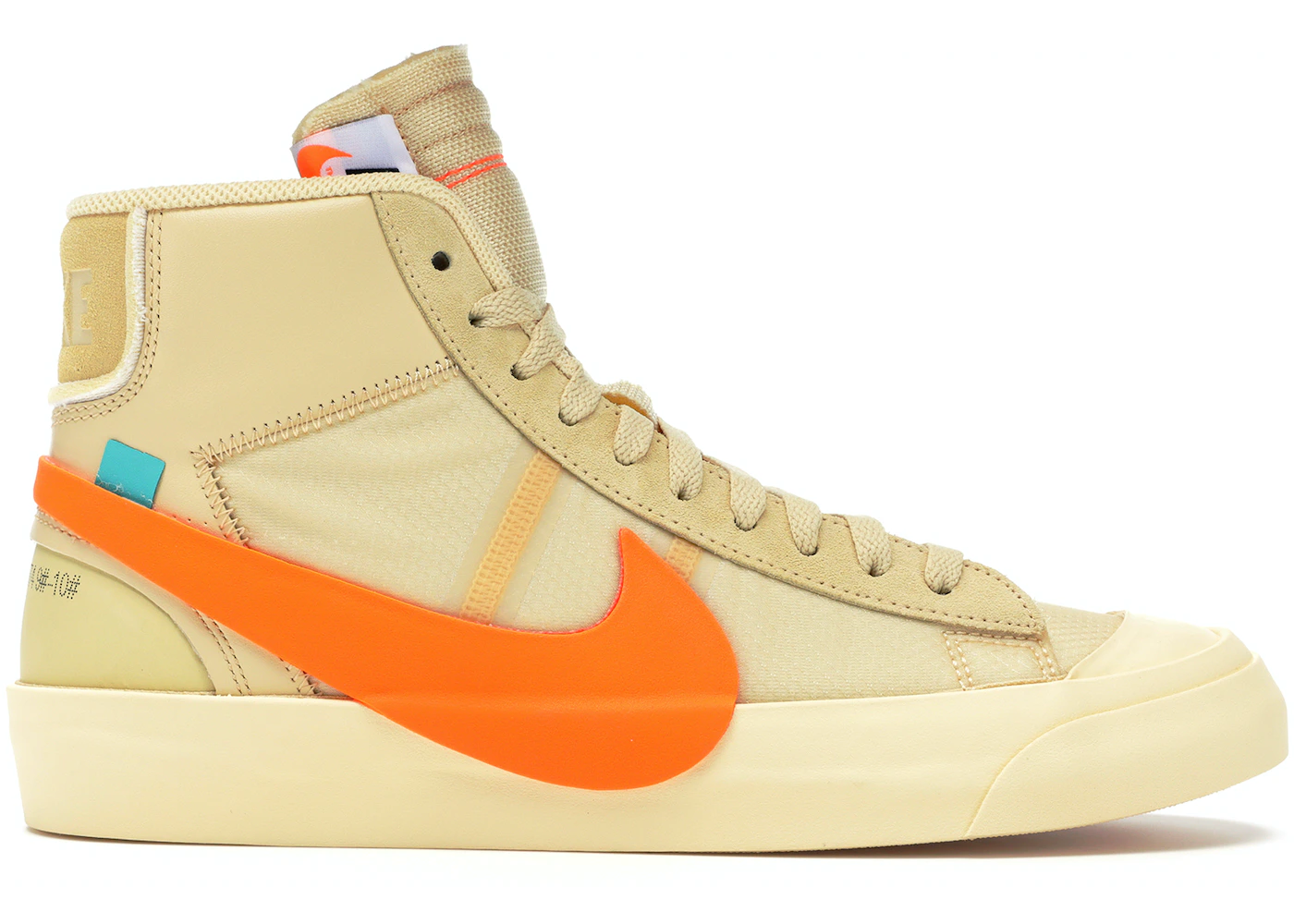 Nike Blazer Mid Off-White All Hallow s Eve Extended Size - DEEPREPS