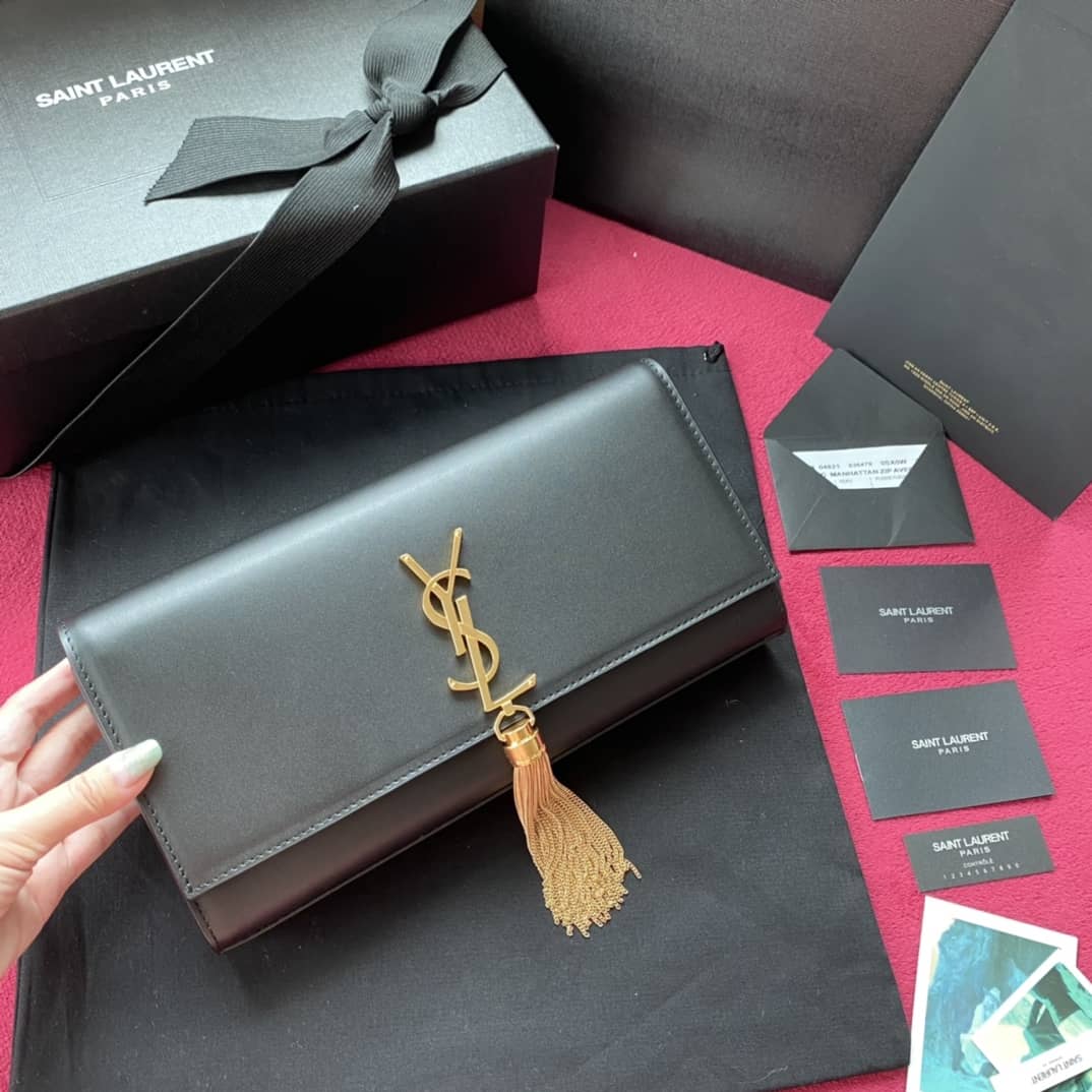 YSL Clutch Replica Kate Smooth Leather - DEEPREPS