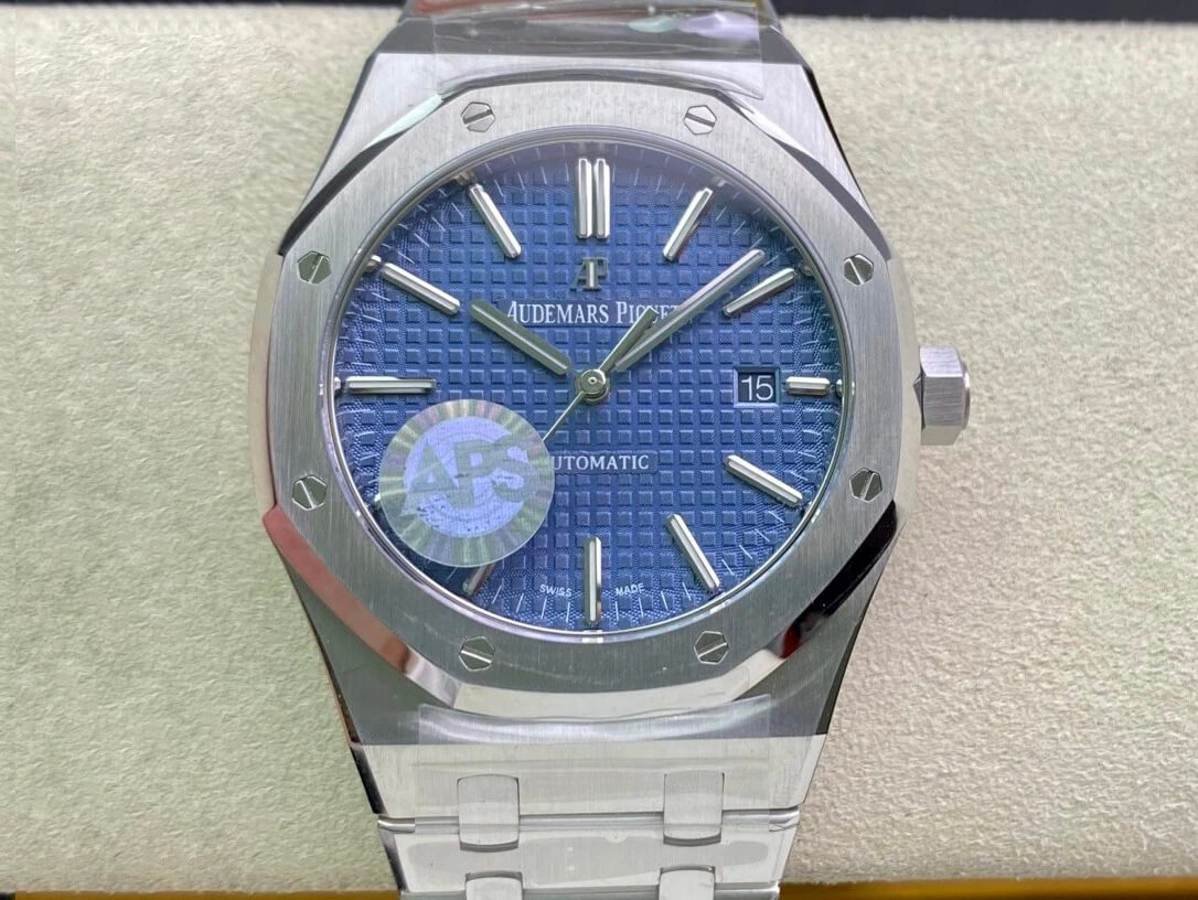 Replica Audemars Piguet Royal Oak 15400ST.OO.1220ST.03 1:1 Best Edition Blue Dial - DEEPREPS