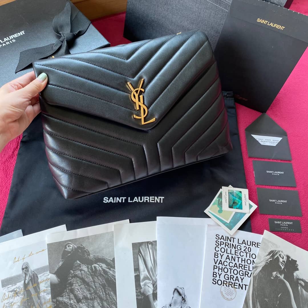 Saint Laurent Bag Dupe  Loulou Medium Quilted “Y” Leather Replica Bag - DEEPREPS