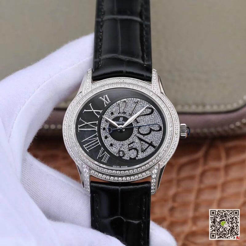 Replica Audemars Piguet Millenary Lady Watch 77302BC.ZZ.D001CR.01 With Diamond 1:1 Best Edition - DEEPREPS