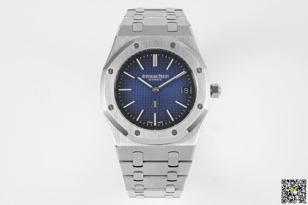 Replica Audemars Piguet Royal Oak 15202IP.OO.1240IP.01 1:1 Best Edition Smoky Blue Dial - DEEPREPS