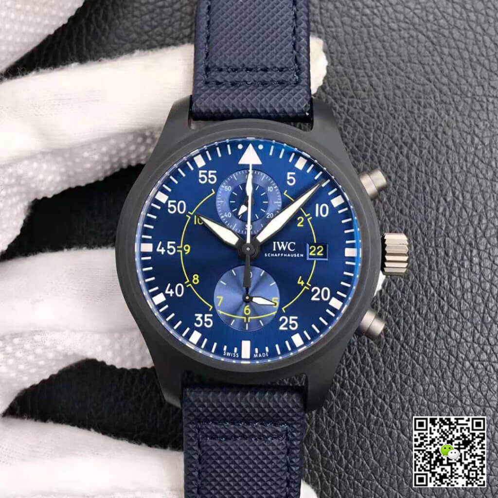 Replica IWC Pilot IW389008 1:1 Best Edition Blue Dial - DEEPREPS