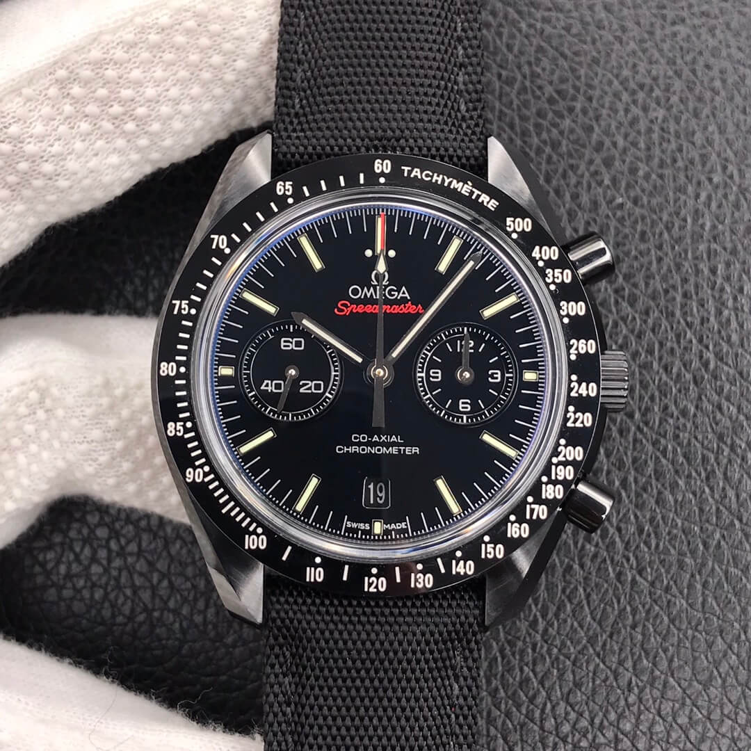 OMEGA Replica Speedmaster 311.92.44.51.01.003 1:1 Best Edition V2 Dark Side Of The Moon Black Ceramic - DEEPREPS