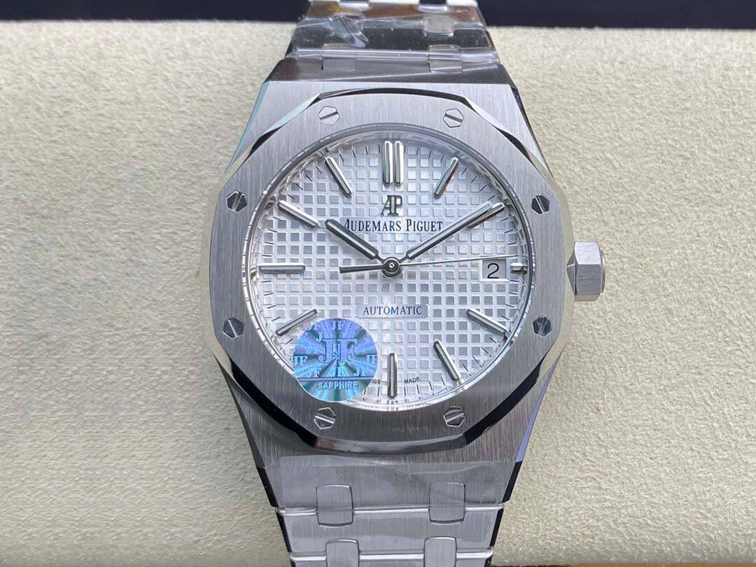 Replica Audemars Piguet Royal Oak 15450ST.OO.1256ST.01 1:1 Best Edition Silver Dial - DEEPREPS