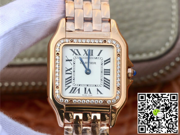 Replica Panthere De Cartier WJPN0009 27MM 1:1 Best Edition  Diamond-set Bezel - DEEPREPS