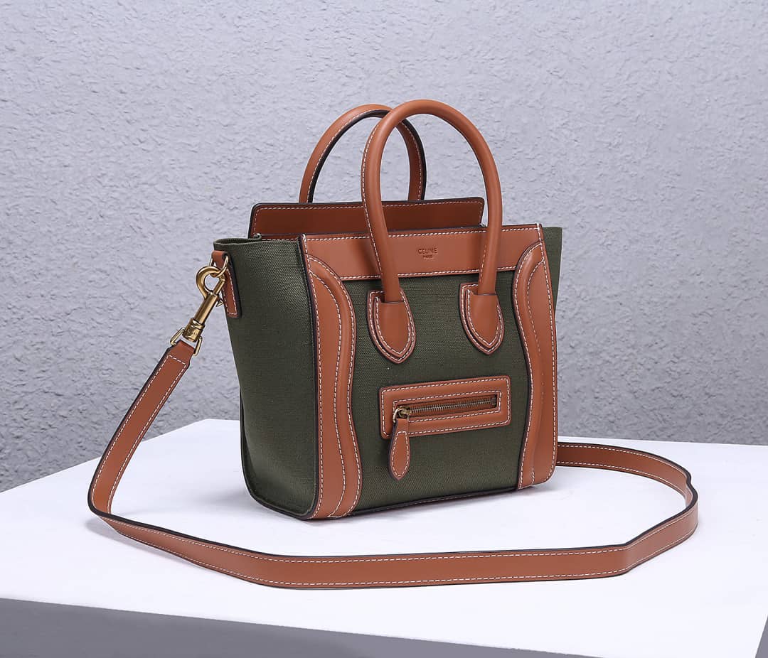 Celine Bag Dupe Luggage Nano Shopper Replica Handbag - DEEPREPS