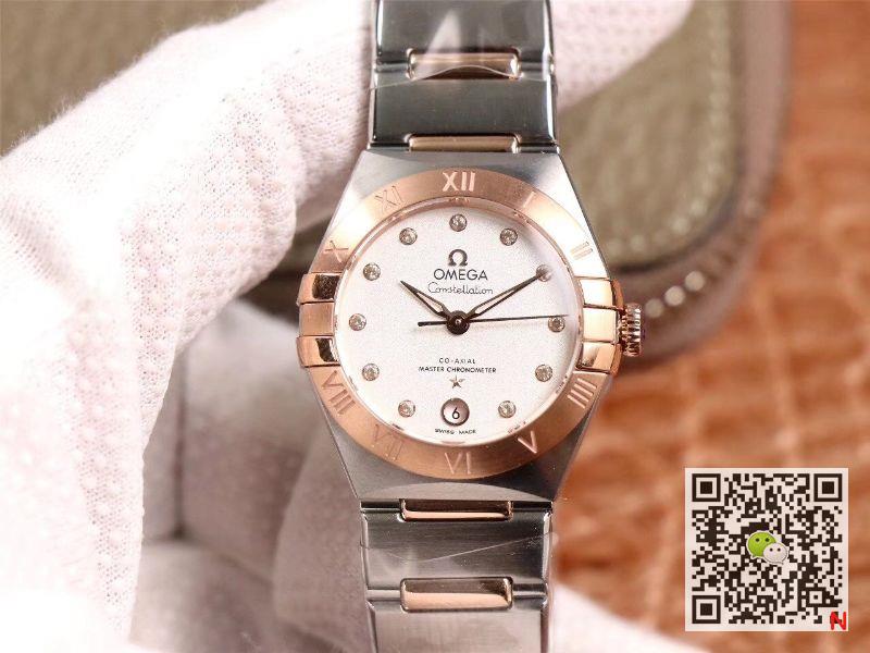 Replica Omega Constellation 131.20.29.20.52.001 1:1 Best Edition V5 White dial - DEEPREPS