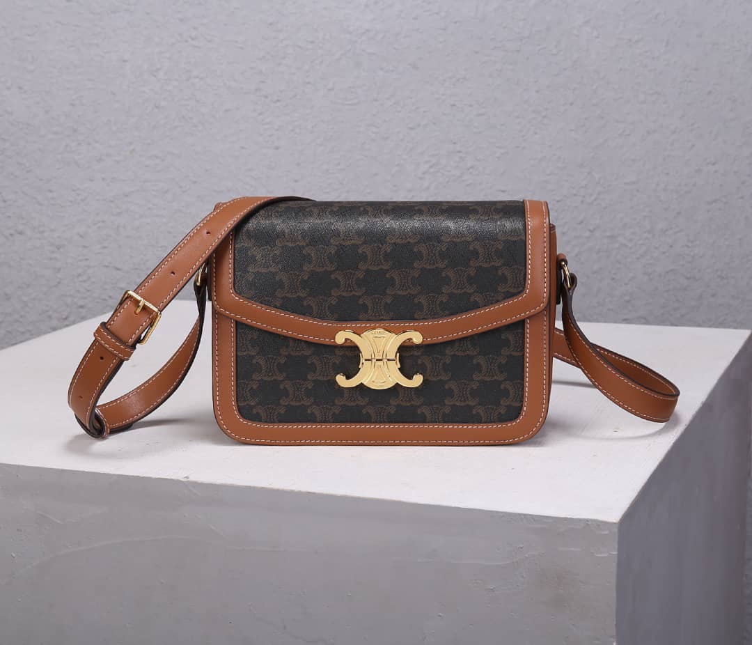 Celine Triomphe Bag Dupe Triomphe Teen 22cm - DEEPREPS