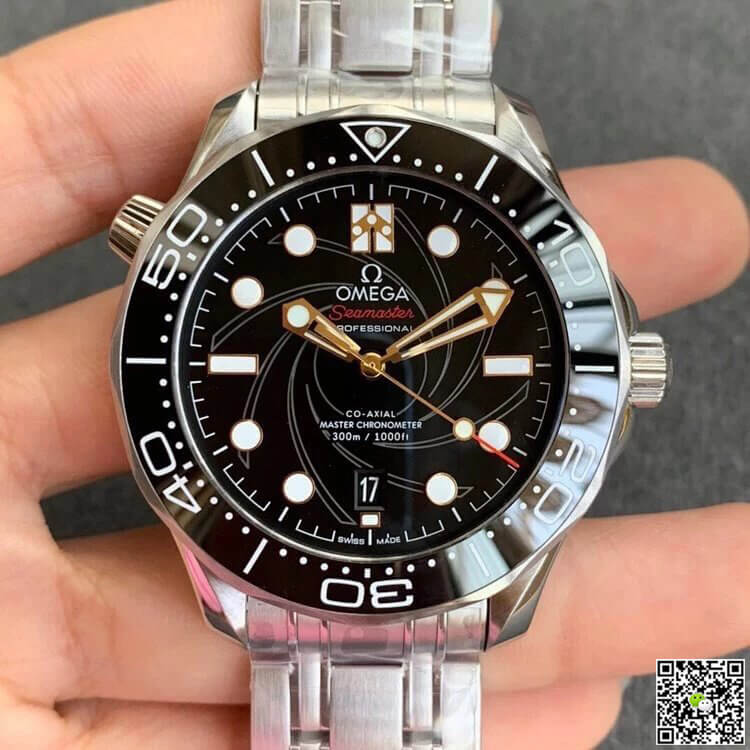 Replica Omega Seamaster Diver 300M 210.22.42.20.01.004 1:1 Best Edition Black Dial - DEEPREPS