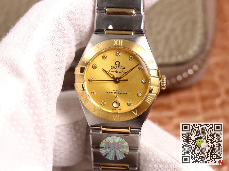 Replica Omega Constellation 131.20.29.20.58.001 1:1 Best Edition V5 Champagne dial - DEEPREPS