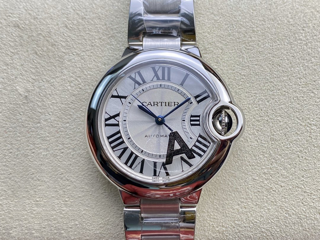 Replica Ballon Bleu De Cartier 33MM W6920071 1:1 Best Edition White Dial - DEEPREPS