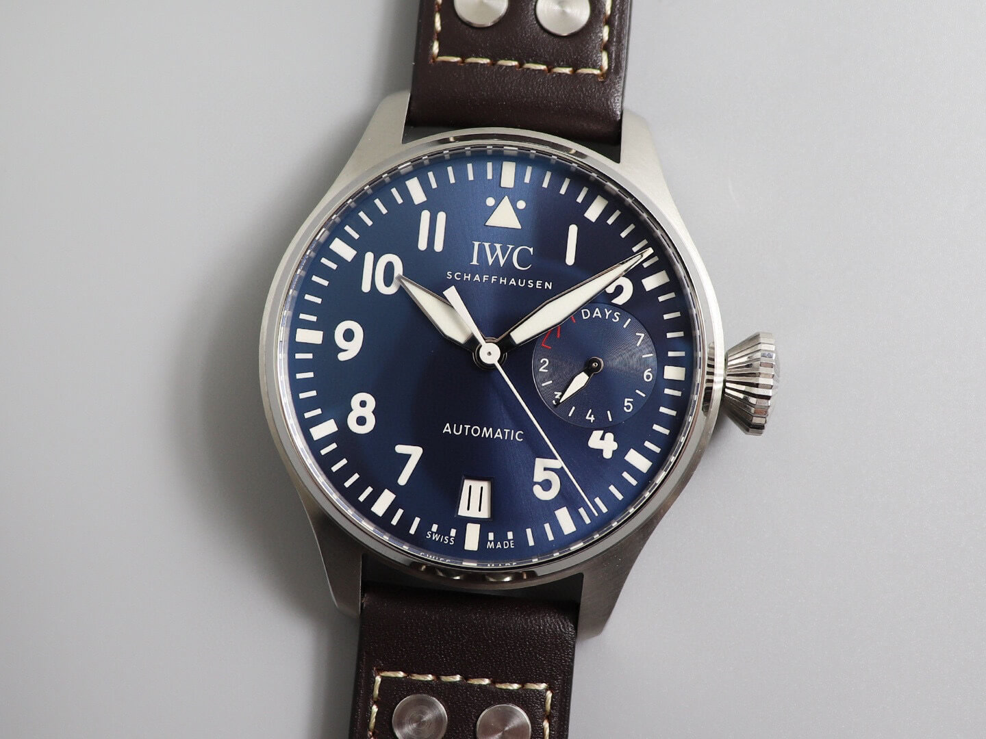 Replica IWC Pilot IW501002 1:1 Best Edition Blue Dial - DEEPREPS