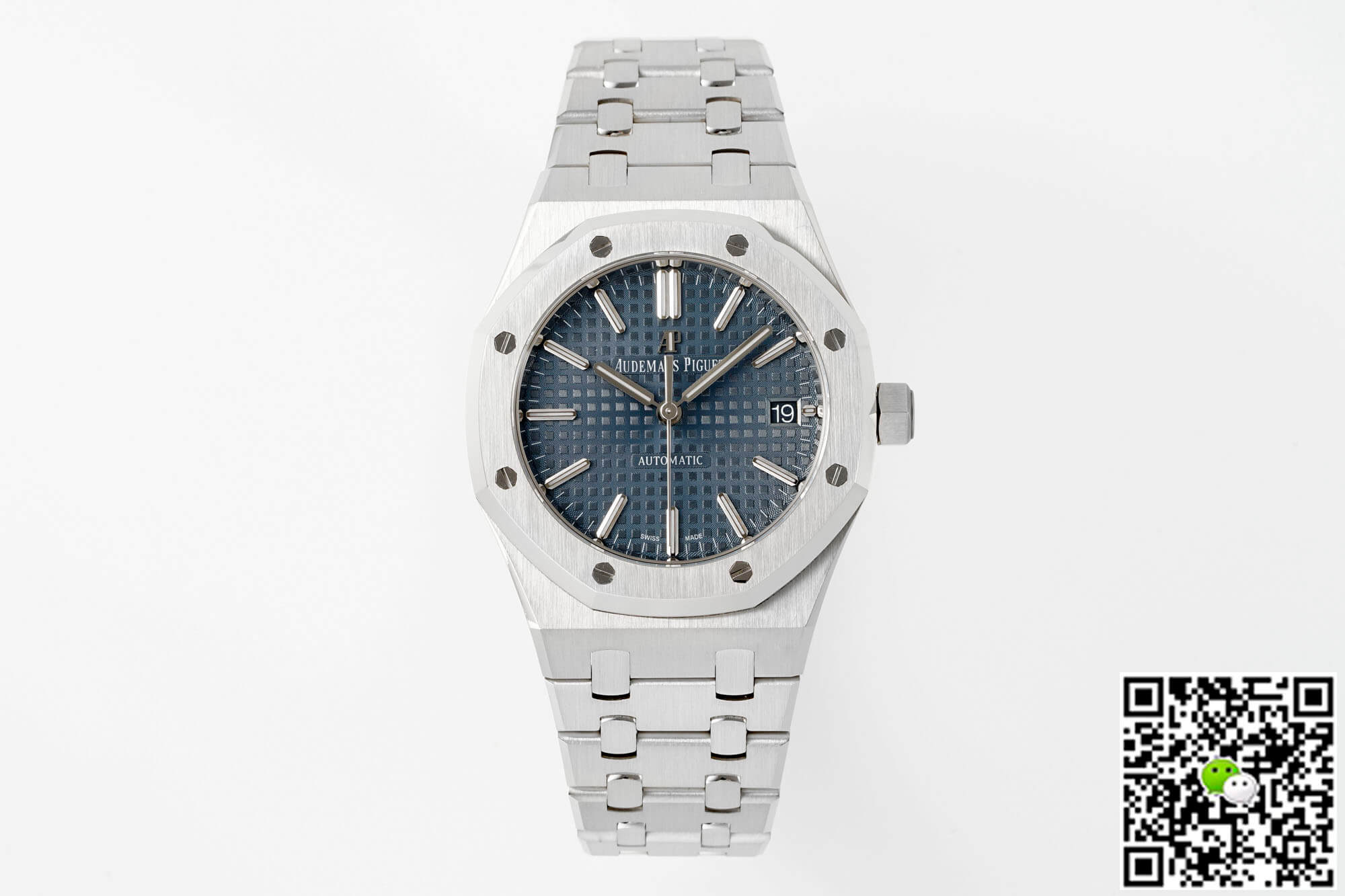 Replica Audemars Piguet Royal Oak 15450ST.OO.1256ST.03 1:1 Best Edition Blue Dial - DEEPREPS