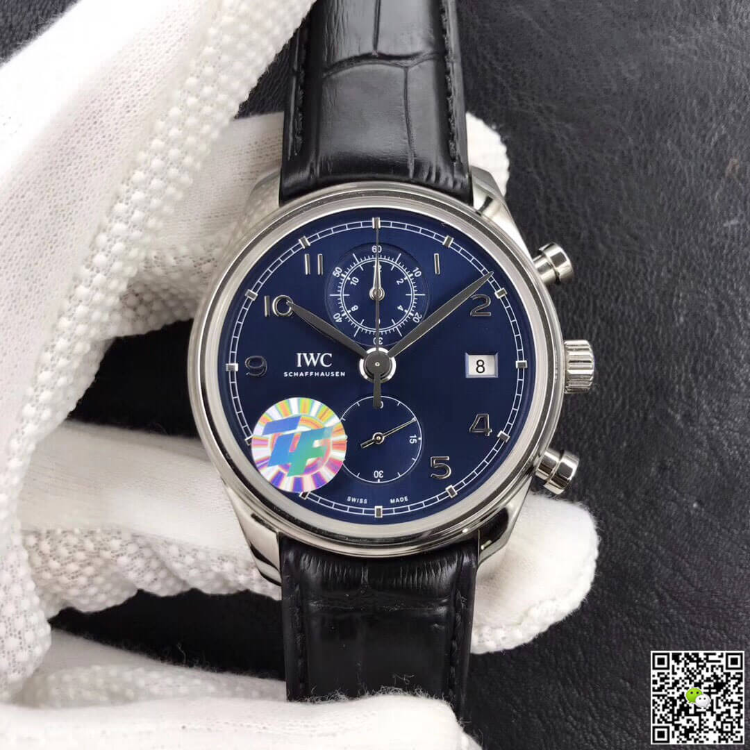 Replica IWC Portugieser IW390303 1:1 Best Edition Blue Dial - DEEPREPS