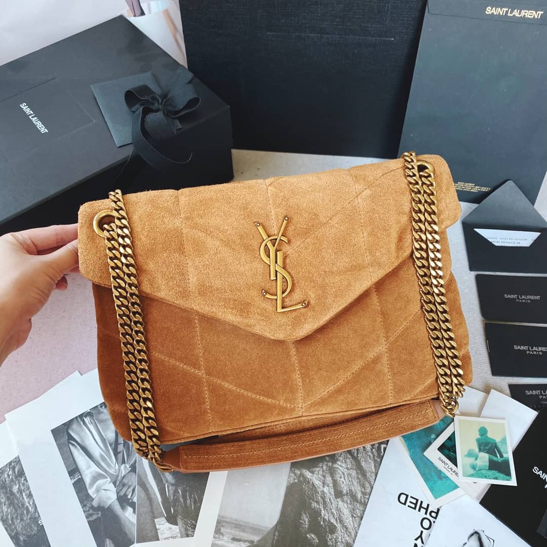 Saint Laurent Bag Dupe Loulou Puffer Small Bag Replica Satchel - DEEPREPS