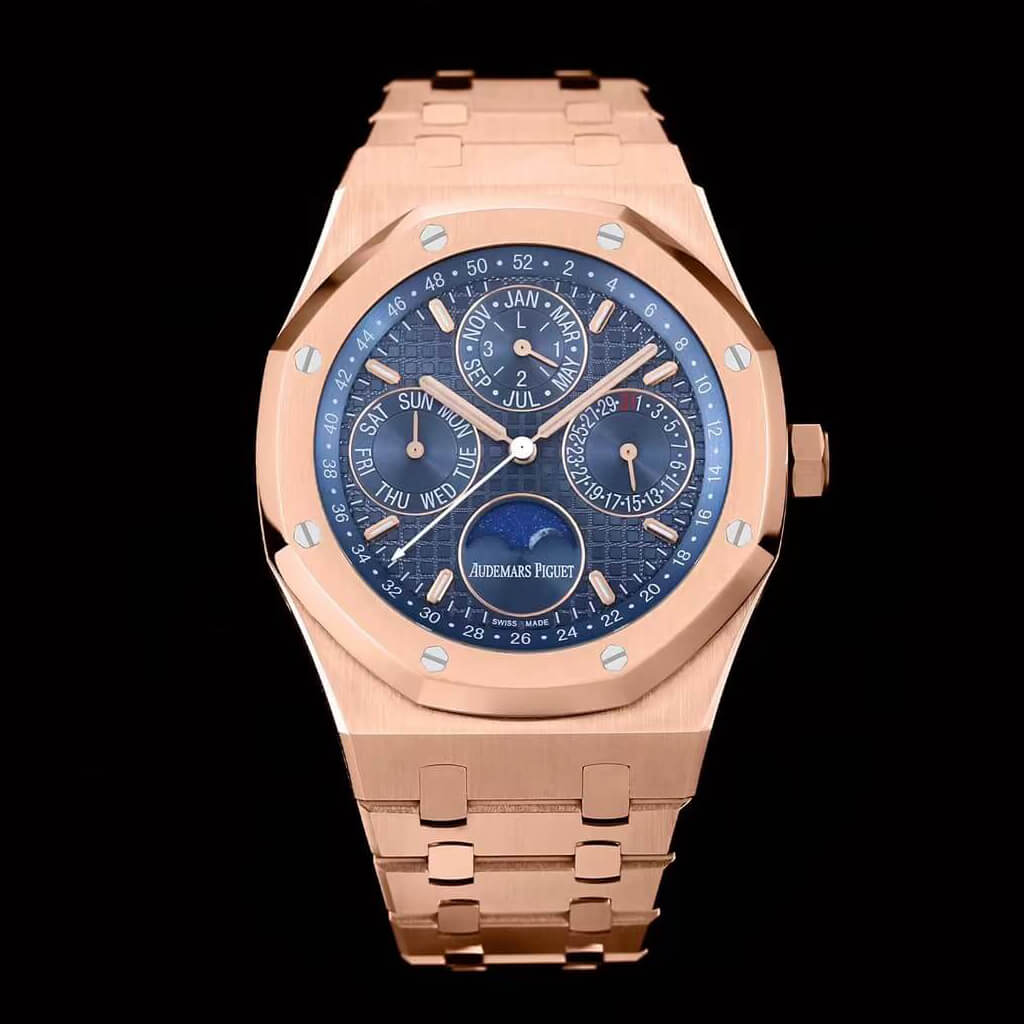 Replica Audemars Piguet Royal Oak 26574OR.OO.1220OR.03 1:1 Best Edition Blue Dial - DEEPREPS
