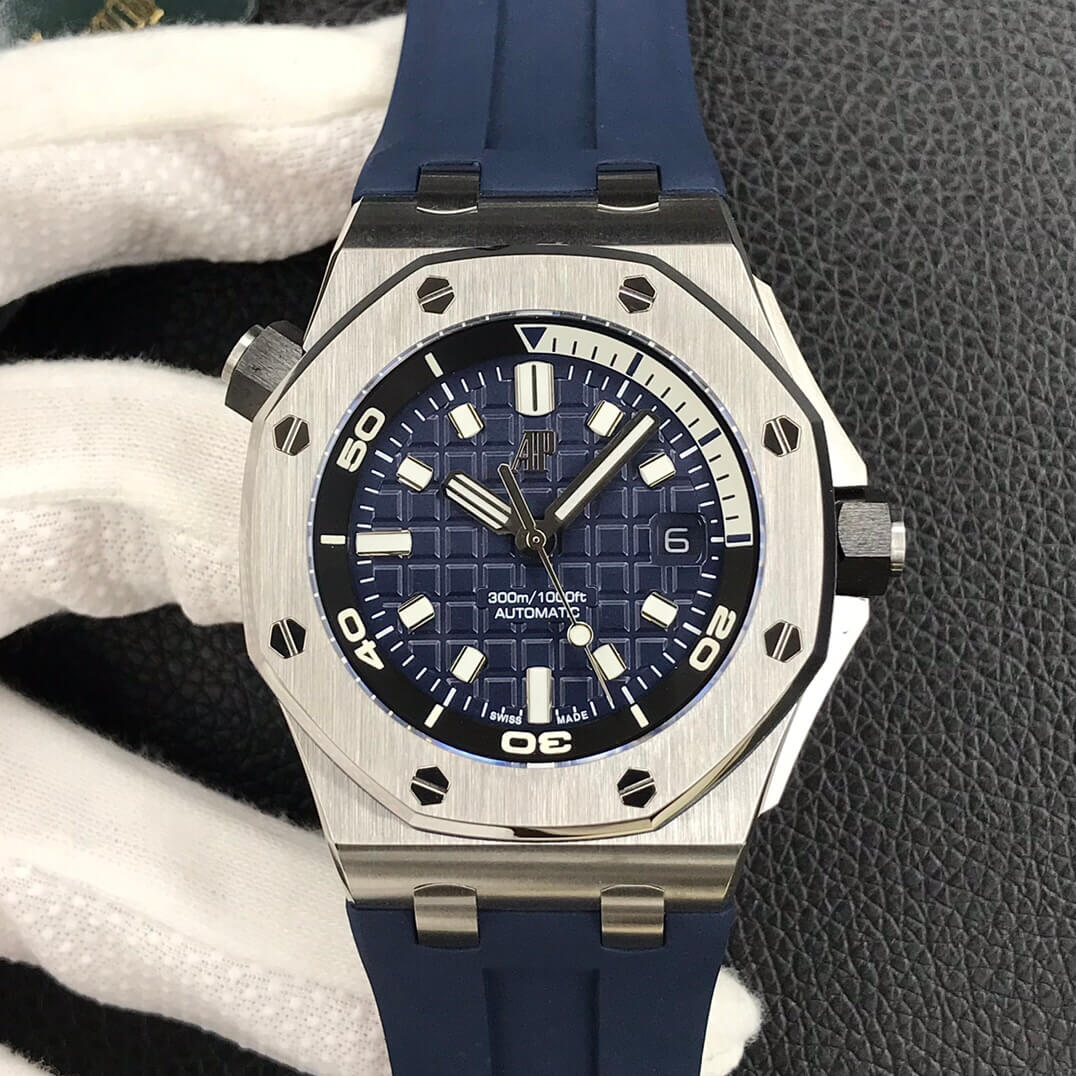 Replica Audemars Piguet Royal Oak Offshore 15720ST.OO.A027CA.01 1:1 Best Edition Blue Dial - DEEPREPS