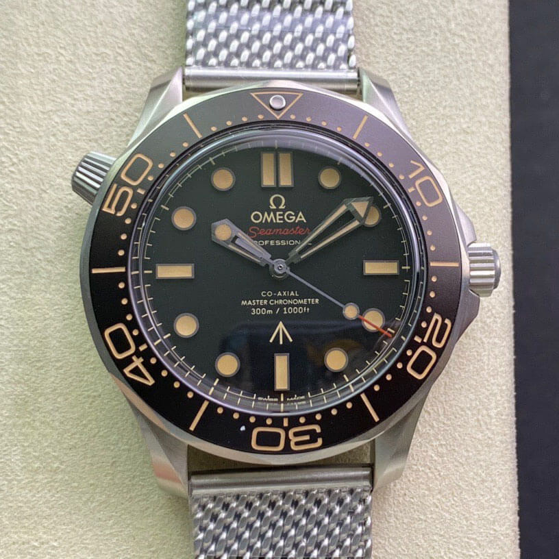 Replica Omega Seamaster Diver 300M 007 Edition 210.90.42.20.01.001 1:1 Best Edition Black Dial - DEEPREPS