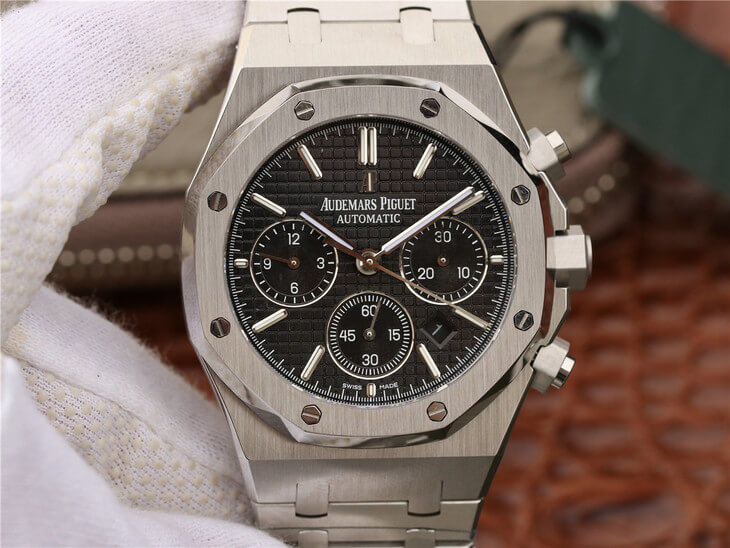 Replica Audemars Piguet Royal Oak Chronograph 26320ST.OO.1220ST.01 1:1 Best Edition Black Dial - DEEPREPS
