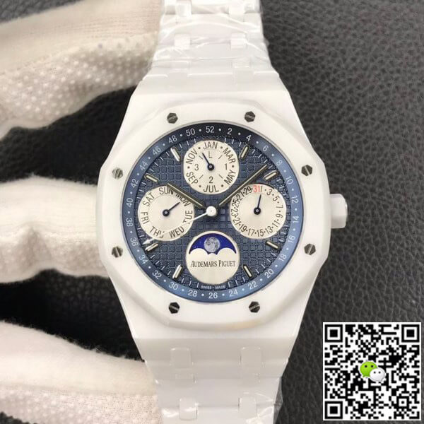 Replica Audemars Piguet Royal Oak 26579CB.OO.1225CB.01 1:1 Best Edition Blue Dial - DEEPREPS